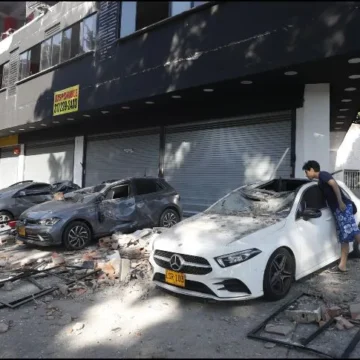 Terremoto en Colombia de 7.4 deja heridos y daños