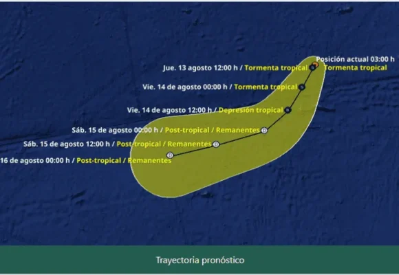 Tormenta tropical Hernán se forma en el Pacífico