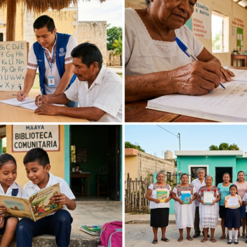 1788444863317 El rezago educativo en el Estado de Yucatán. Se encuentra en un 5.1% de personas analfabetas