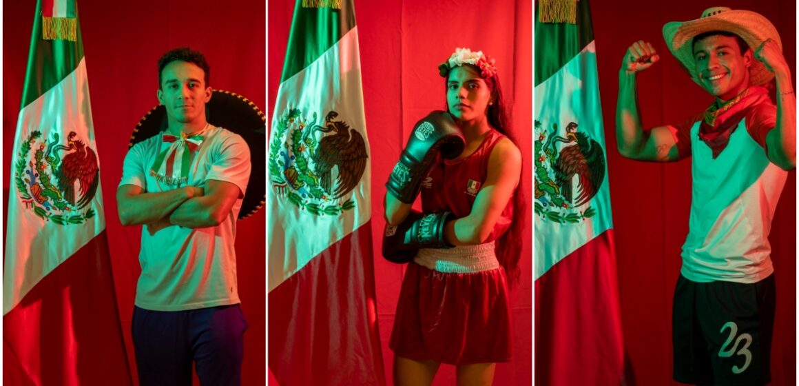 Atletas mexicanos destacan el orgullo de representar a México (1) Atletas mexicanos llevan el orgullo nacional al podio