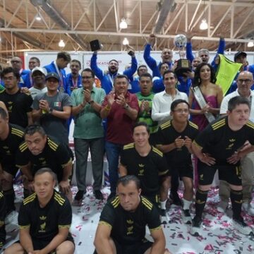 Brasil gana oro en Copa Mundial de Futsal Down Yucatán
