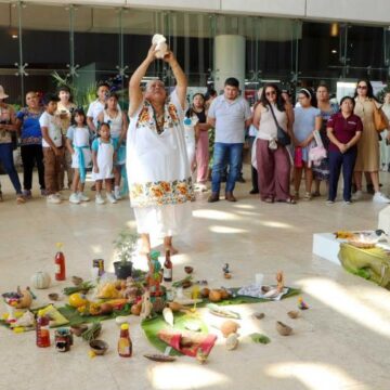 Celebración del maíz maya en el Gran Museo del Mundo Maya (1) Maíz maya es reconocido como patrimonio biocultural en Yucatán