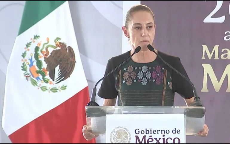 Claudia Sheinbaum rechaza injerencia de EU en Sinaloa Sheinbaum rechaza injerencia de EU en Sinaloa