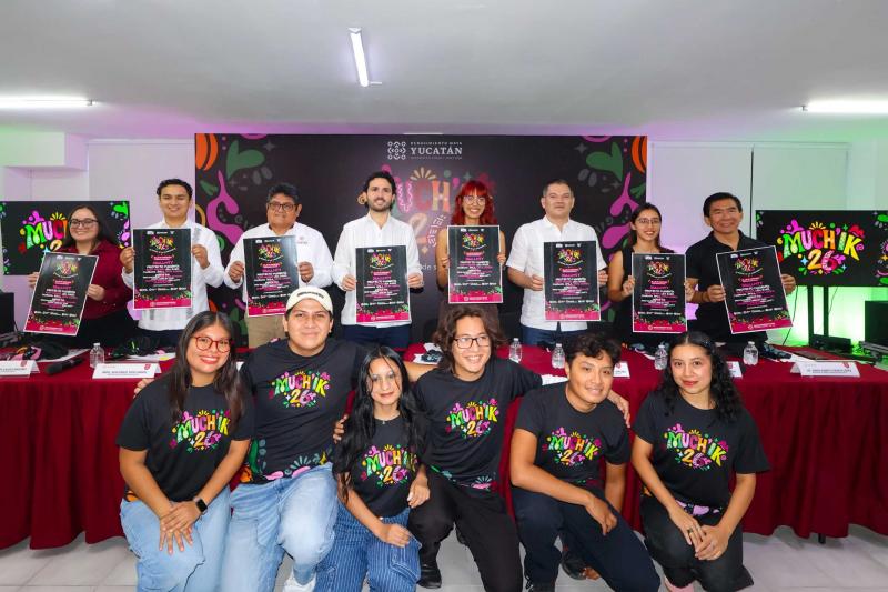 Festival Much’Ik 2026 reunirá a las juventudes de Yucatán Festival Much’Ik 2026 reunirá cultura y oportunidades en Yucatán
