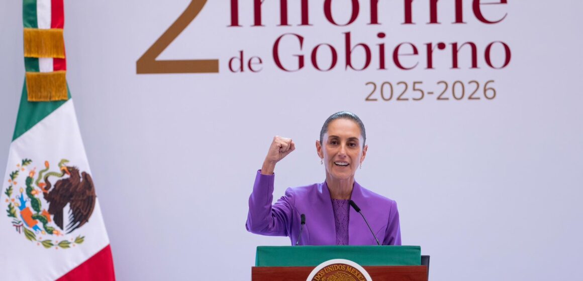 VAMOS MEJOR Y TENEMOS RUMBO, PORQUE ESE RUMBO LO MARCA EL PUEBLO: PRESIDENTA CLAUDIA SHEINBAUM EN SU SEGUNDO INFORME DE GOBIERNO