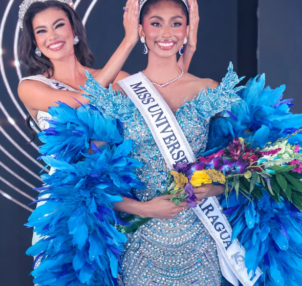 Miss universe Jasmine Blandford es coronada Miss Universe Nicaragua 2026