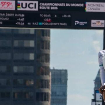 Nabyenka Bareño durante el Mundial de Ruta Montreal 2026 (2) Nabyenka Bareño destaca en Mundial de Ruta Montreal 2026