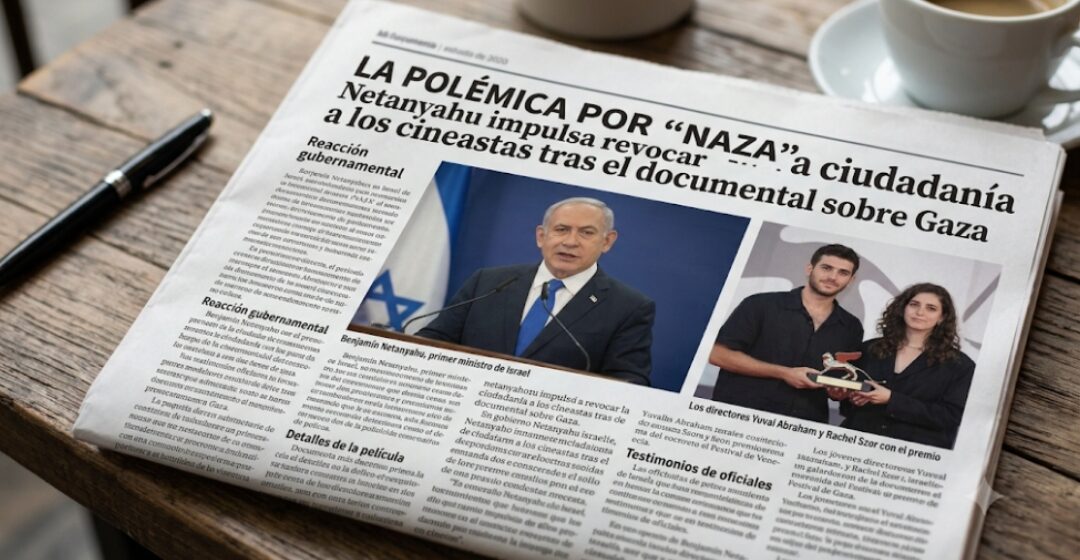El Gobierno de Israel impulsa sanción de revocación de ciudadanía tras la proyección del documental NAZA en Venecia