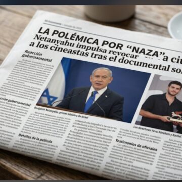 El Gobierno de Israel impulsa sanción de revocación de ciudadanía tras la proyección del documental NAZA en Venecia