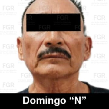 Detenido por, reincidente Domingo N. CUMPLIMENTA FGR ORDEN DE REAPREHENSIÓN CONTRA UNA PERSONA POR TRANSPORTE DE NARCÓTICOS EN YUCATÁN