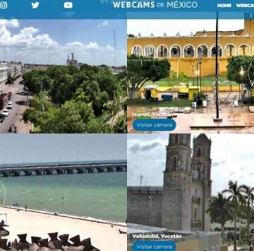 Webcams de México (1) Yucatán incorpora cuatro destinos a transmisiones en tiempo real de Webcams de México