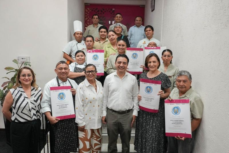 certificación a empresas turísticas (1) Yucatán eleva la confianza de visitantes con certificación a empresas turísticas
