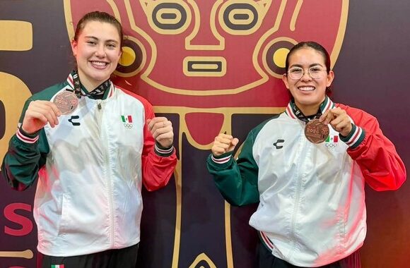 México gana bronce en dobles femenil del Panamericano de Tenis