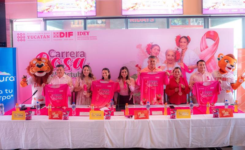 Carrera Rosa 2026 invita a correr por las mujeres (1) Carrera Rosa 2026 invita a correr por las mujeres de Yucatán