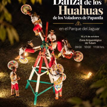 Danza de los Huahuas llega al Parque del Jaguar en Tulum
