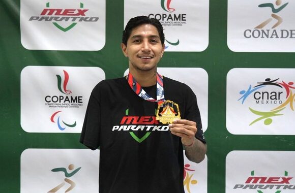 Diego García busca otro podio en Mundial de Para Taekwondo