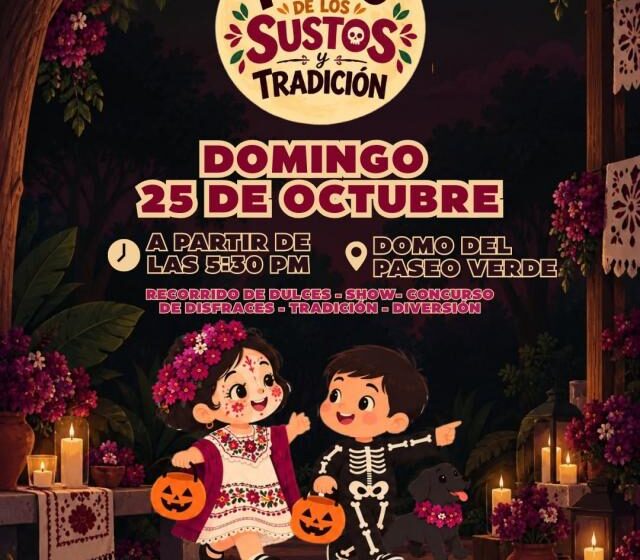 Dulces, disfraces y tradición llegan al Paseo Verde