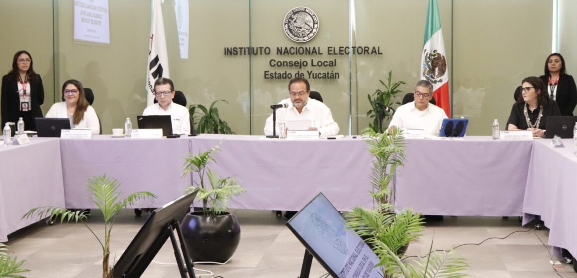 INE Yucatán instala Consejo Local para elección 2027