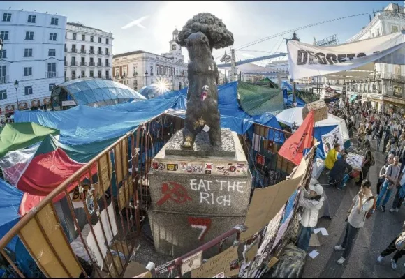 España enfrenta protestas por la crisis de vivienda