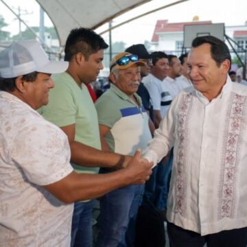 Renacimiento Maya respalda al sector pesquero con 20 millones de pesos para motores nuevos