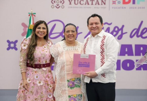 30 millones de raciones para 125 mil niñas y niños: Wendy Méndez Naal rinde cuentas de dos años del DIF Yucatán