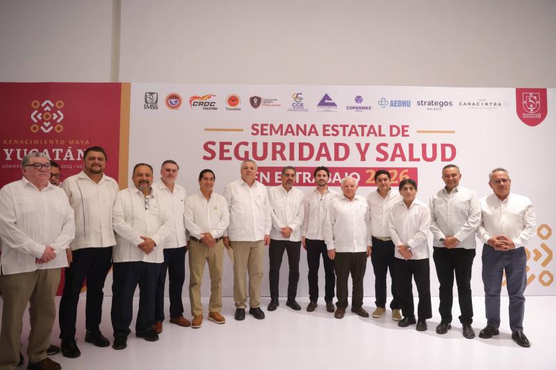 Yucatán fortalece la seguridad y la salud laboral (1) Yucatán fortalece la seguridad y la salud laboral para proteger a las y los trabajadores