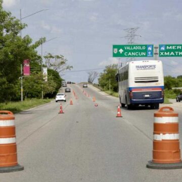 Anuncian cierres viales por trabajos en el Paso Superior Vehicular de la 50 Sur