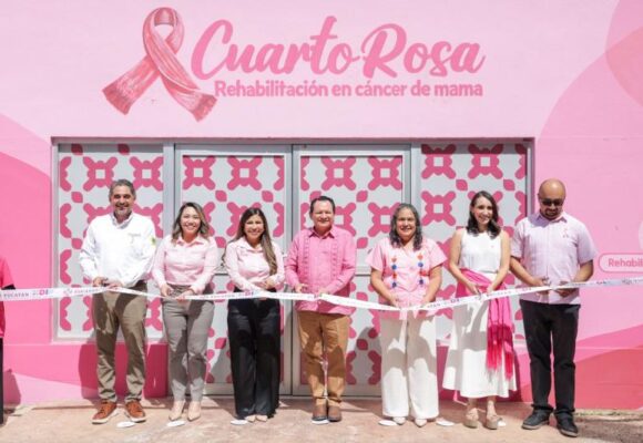 María de los Ángeles venció el cáncer de mama y sabe lo que cuesta recuperarse: el DIF abre el primer Cuarto Rosa de Yucatán para rehabilitar a mujeres después del tratamiento