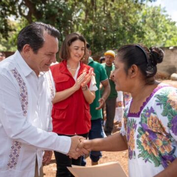 obras de agua potable y saneamiento en Tekax (1) Cumple Renacimiento Maya con obras de agua potable y saneamiento en Tekax